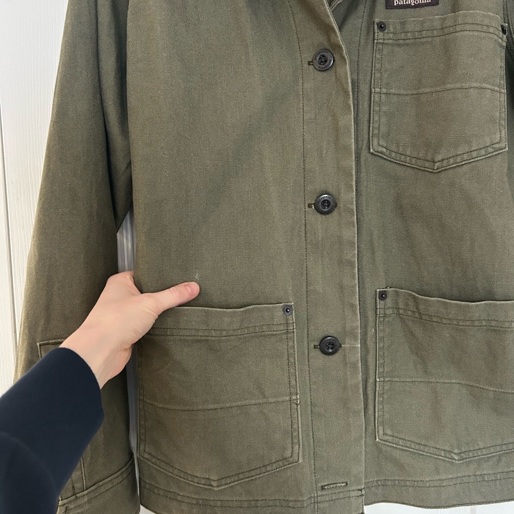 Patagonia Women's All Seasons Hemp Canvas Chore Coat Size M - Picture 4 of 9